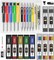27 Pack Carpenter Pencils for Woodworking, Construction Mechanical Pencil with 100 Refill, Automatic Center Punch and Carbide Scribe Carpenter Tool, Construction Pencil for Carpenters Marking